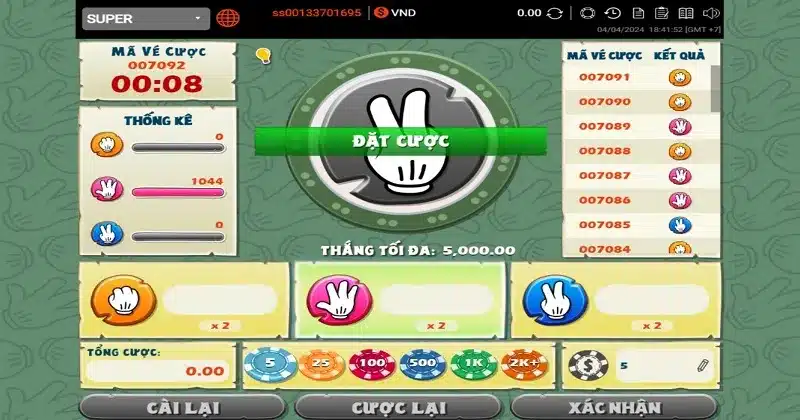 Oẳn Tù Tì game dân gian BK8 thú vị đáng trải nghiệm