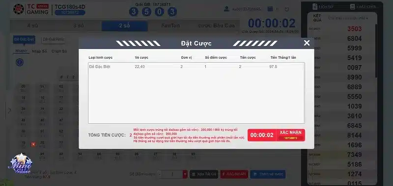 Thao tác đặt cược lô đề BK8 cơ bản cho người mới