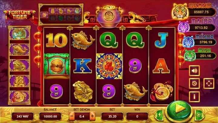 Slot game Fortune Tiger nổ hũ hot 2025
